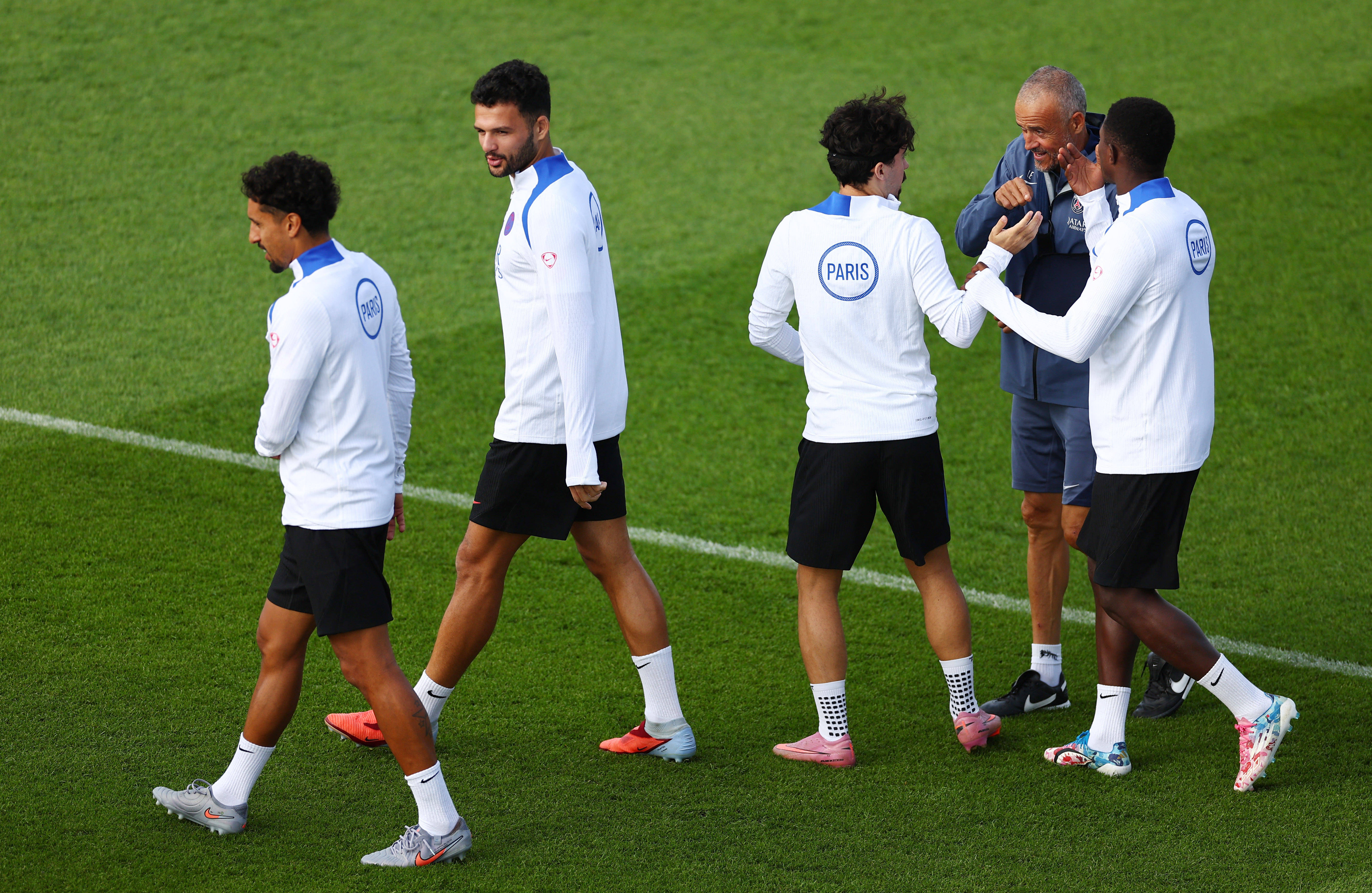 九游娱乐-国际比赛日体能课后，巴黎圣日耳曼完成体检备战葡超，态度坚定，细节决定成败的简单介绍